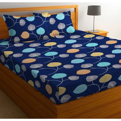Image of AS COLLECTIONS 3-Piece Double Bedsheet Set – 200 GSM