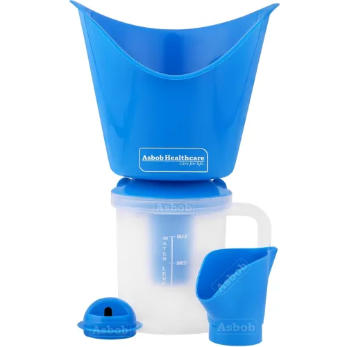 Image of Asbob 3 in 1 steamer for cold and cough steam inhaler for adult
