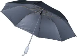 ASHOKA 2 fold Manual Open Polyester Men/Women UV Protection Umbrella