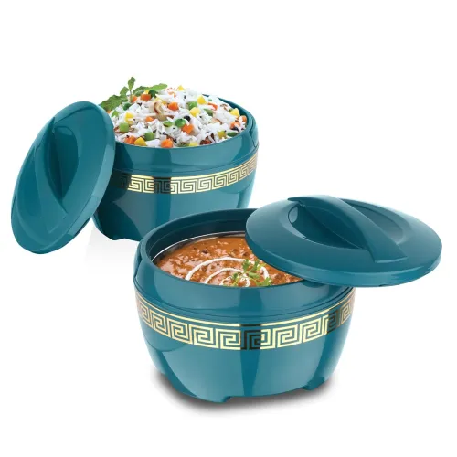 Image of ASIAN Marco Gold Casserole Set 1200ml + 1800ml