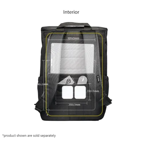 Image of ASUS ROG BP4701 Gaming Laptop Backpack Suitable for up to 17 inch Laptop (Black)