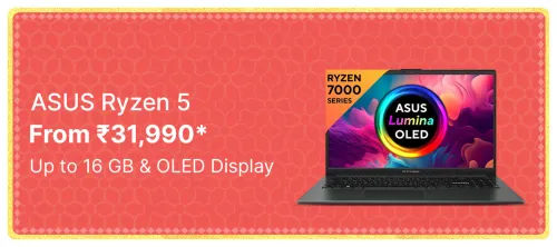 Image of Asus Ryzen 5 on Flipkart Big billion days