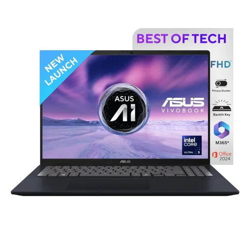 Image of ASUS Vivobook 16, Intel Core Ultra 5 Laptop