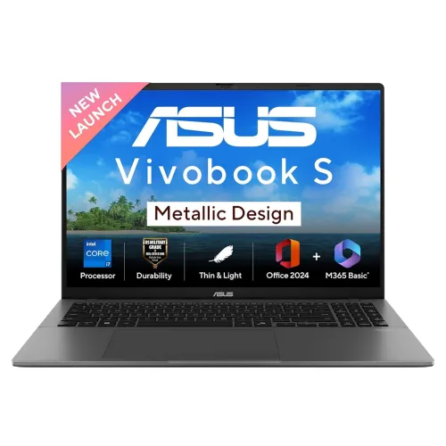 Image of ASUS Vivobook S16, 13th Gen, Intel Core i7-13620H Laptop