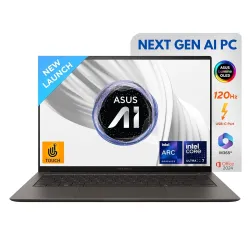 ASUS Zenbook S 14 3K OLED Touchscreen Laptop (14, 32GB RAM, 1TB SSD, Intel Arc iGPU, 1Kg)
