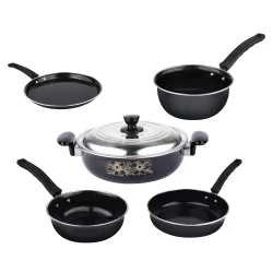 ATEVON 5-Piece Premium Non-Stick Cookware Set