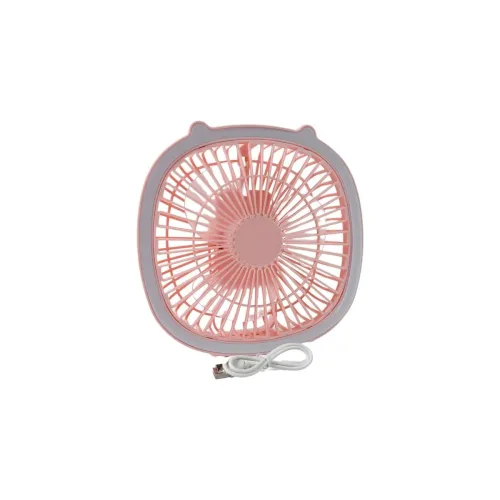 Image of ATEVON Mini USB Desk Fan with LED Light – Portable