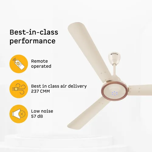 Image of Atomberg Erica Artesta 1200mm BLDC ceiling fan with remote