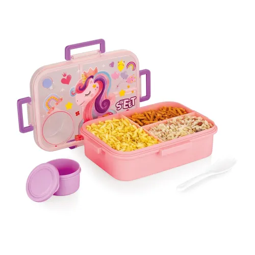 Image of ATTRO Arista Kids Plastic Lunch Box 