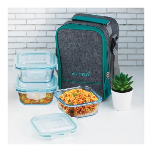 Image of ATTRO Glassox Classic Lunch Pack Set of 3