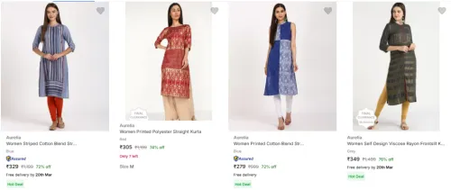 Image of Aurelia Branded Women Clothing Up-to 80% Discount.