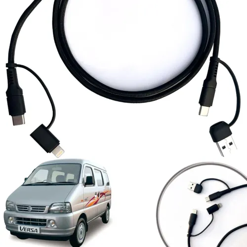 Image of Auto Pearl, 4 in 1 Rapid Data Cable, Muti-Function