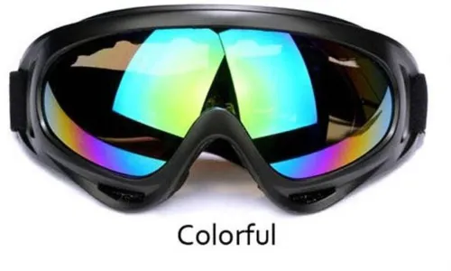 Image of AutoPowerz Dirt Bike Racing Transparent Goggles