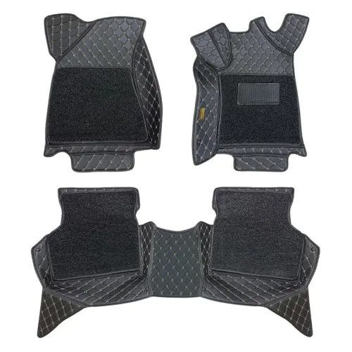 Image of AutoZing Vinyl 7D Car Floor Mats 