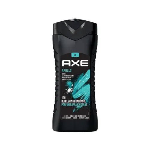 Image of Axe Apollo 3-in-1 Body Wash 400ml