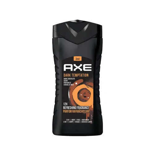 Image of AXE Dark Temptation 3 In 1 Body, Face & Hair Wash for Men