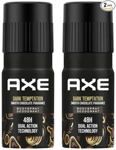 Image of Axe Dark Temptation Bodyspray 150ml (Pack of 2)