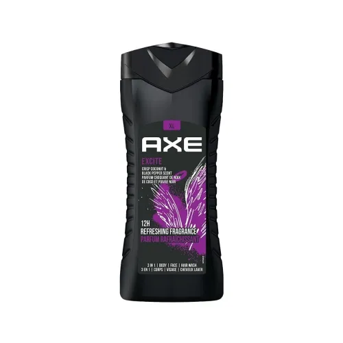 Image of Axe Excite 3 In 1 Wash 400ml