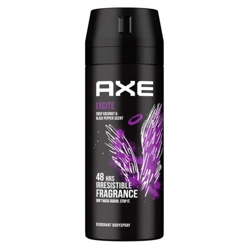 Image of Axe Excite Deodorant Body Spray for Men | 48H* Odour Protection | 