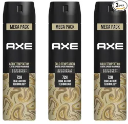 Axe Gold Temptation Deo 215ml*3