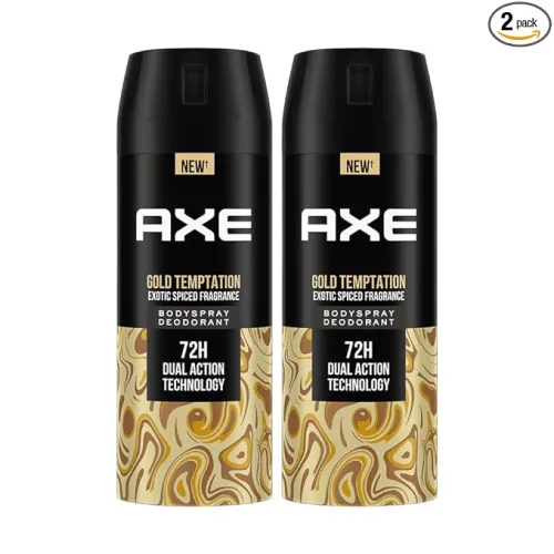 Image of Axe Gold Temptation Deodorant 150ml*2