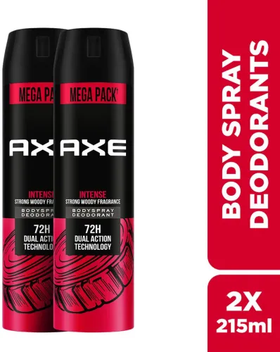 Image of AXE Intense Body Spray - For Men (215 ml, Pack of 2).