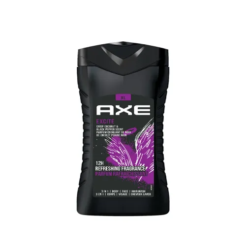 Image of AXE Men Excite 3 In 1 Crisp Coconut & Black Pepper Scent Body