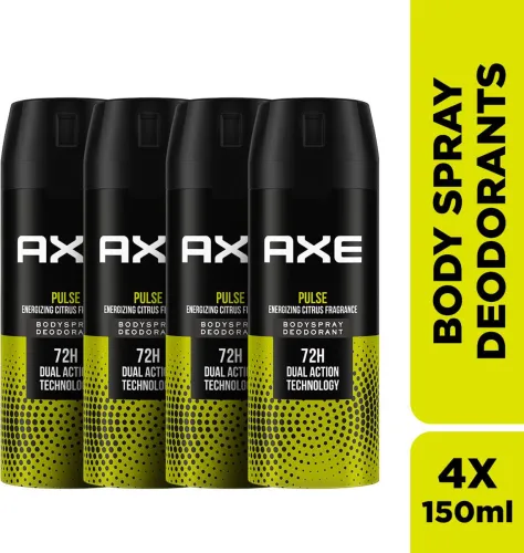 Image of AXE Pulse_Body Spray (150 ml, Pack of 4)