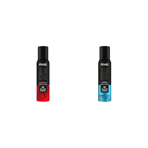 Image of AXE Signature Body Perfume, Intense, Woody Scent, 154ml & Signature Body Perfume