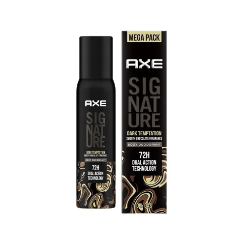Image of AXE Signature Dark Temptation Long Lasting No Gas Body Perfume For Men 200 Ml