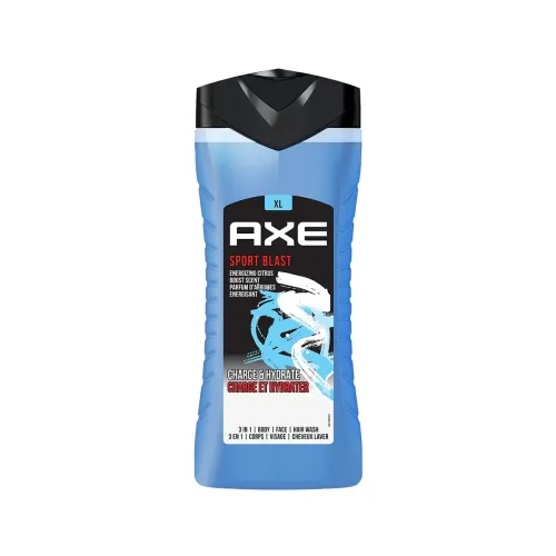 Image of Axe Sports Blast 3 In 1 Body, Face & Hair Wash for Men 400ml