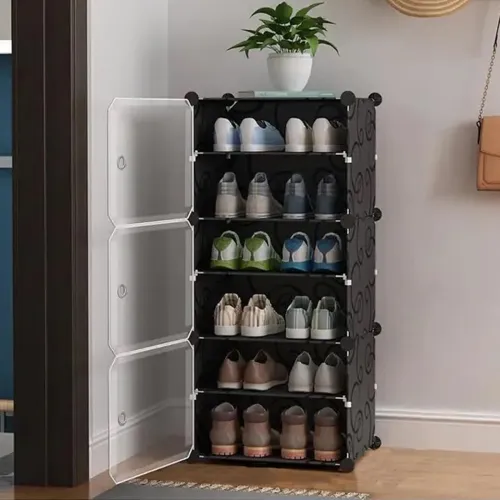 Image of AYSIS DIY Shoe Rack Box Organizer