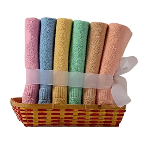 Image of Ayus Cotton Hand Towel (Set of 6)