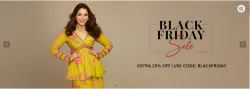 AZA Fashion Black Friday Offer: Get Extra 20% discount on Women Festive wear by Using Code