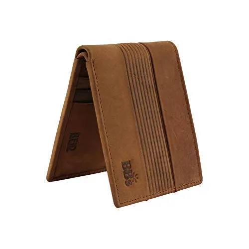 Image of BABIES BLOOM RFID Protected Leather Wallet