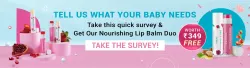 BabyChakra Survey offer: Take Baby Survey and get a free Nourishing Lip Balm Duo Worth ₹349