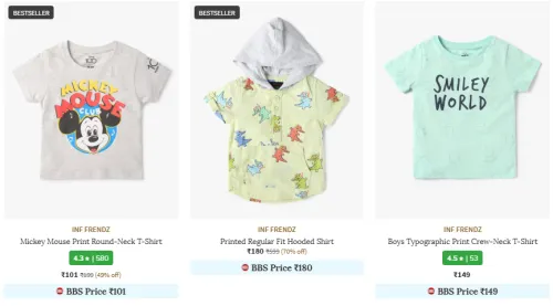 Image of Baby Clothing @ Under ₹199