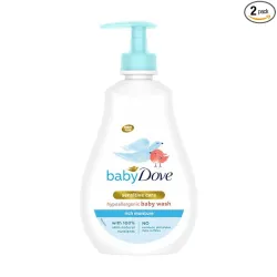 Baby Dove Rich Moisture Hair to Toe Baby Wash 400 ml