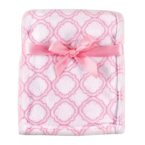 Image of Babyhop Super Soft Coral Fleece Baby Blanket