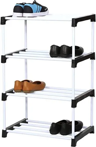 Image of BAE 4 Layer Strong PVC Pipe Plastic Shoe Stand