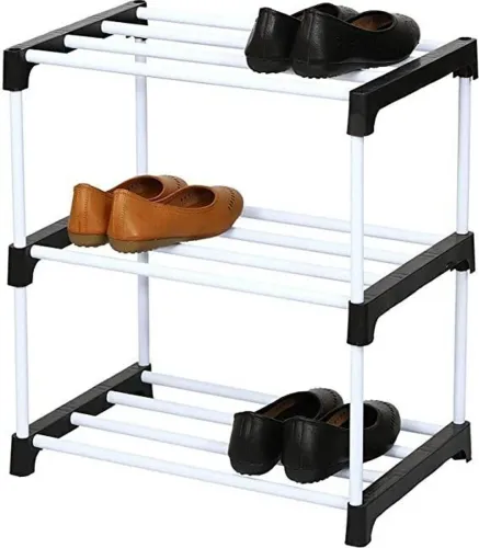 Image of BAE Plastic Shoe Stand 3 Shelves