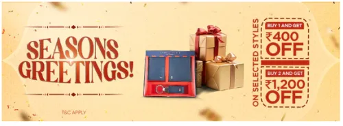 Image of BAGLINE Season Greeting Offer : Buy 2 & Get ₹1200 off