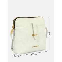 Bagsy Malone Vegan Leather Handicrafted Crossbody Sling Bag