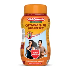 Baidyanath Chyawan-Fit Sugarfree Chyawanparsh Powder|Immunity Booster - 500 Gm