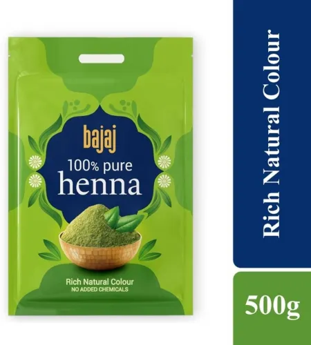 Image of BAJAJ 100% Pure Henna (500 g)