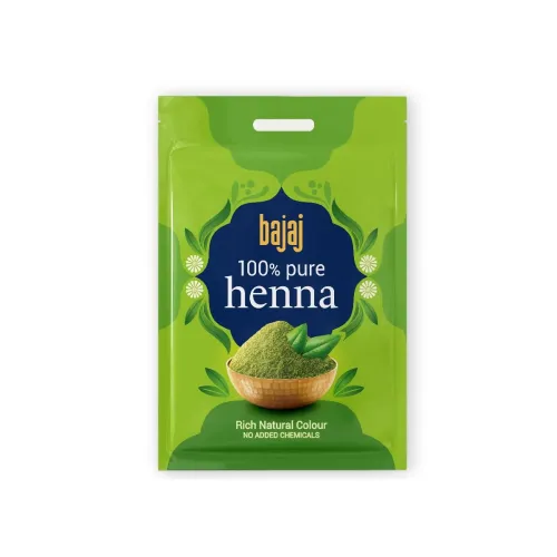 Image of Bajaj 100% Pure Henna 500 gm