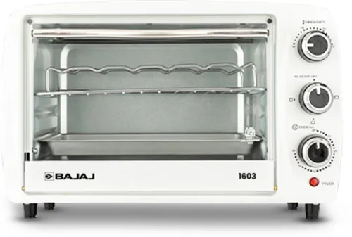 Image of BAJAJ 16-Litre Oven Toaster Grill (OTG) (1603 16L, White)