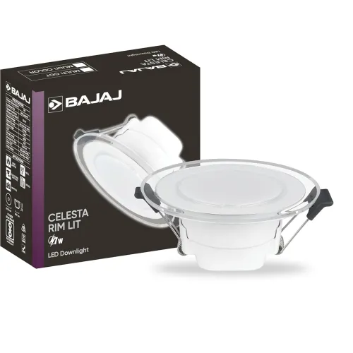 Image of Bajaj Celesta Rim Lit 7W Multi-CCT LED Downligh