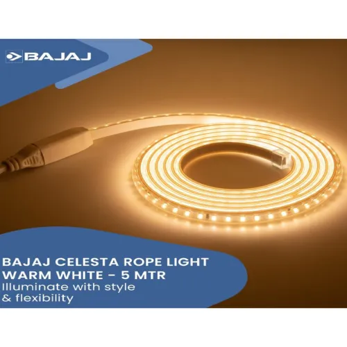 Image of Bajaj Celesta White Rice Shape String Light