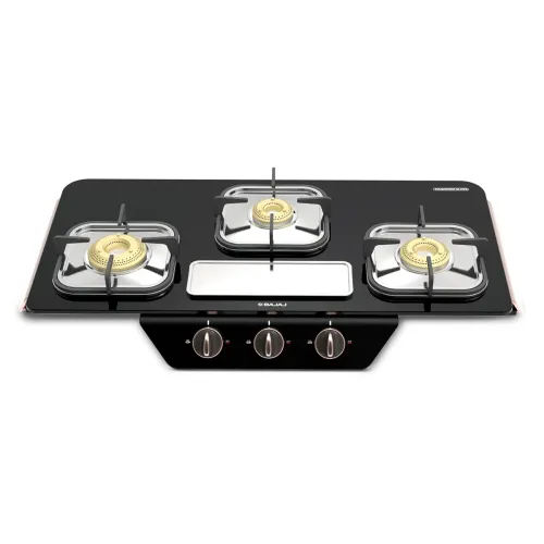 Image of Bajaj Gf8 Frameless Glasstop Gas Stove 4 Burner